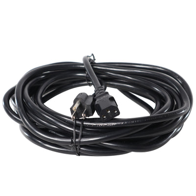 ProX 25 Ft. Power Cord NEMA 5-15P to NEMA 3-Prong 5-15R 14AWG Shielded Power Cable