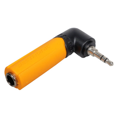ProX Professional MMJ3-PM-R 1/4" Female to 1/8" Male Stereo Right Angled Adapter