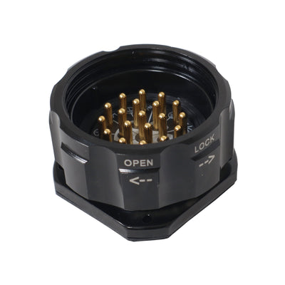 ProX 19-Pin Panel Male Connector - Solder Type - Kupo PLS-5219SM