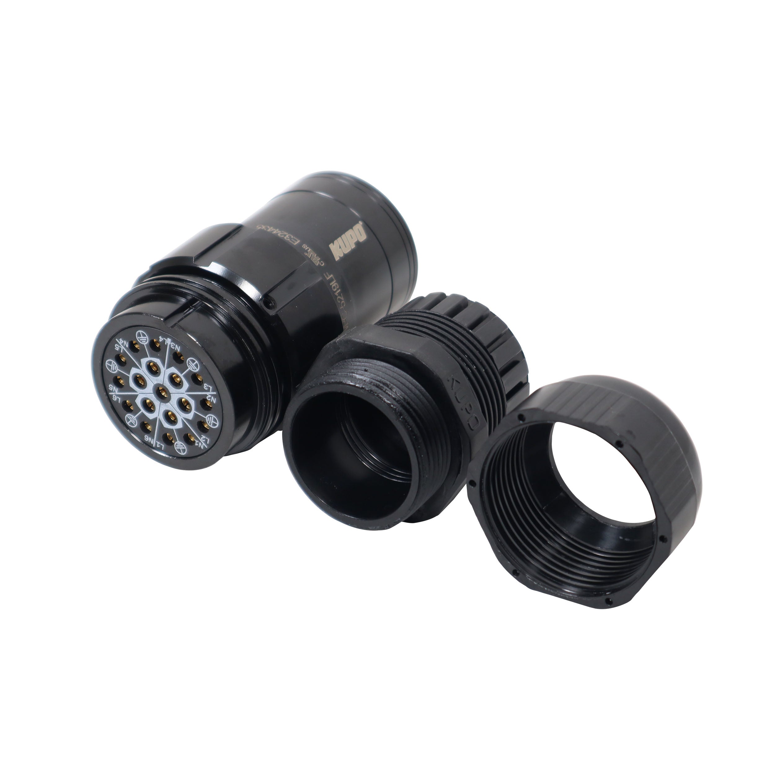 ProX 19-Pin Female Connector - Solder Type - Kupo PLS-5219LF