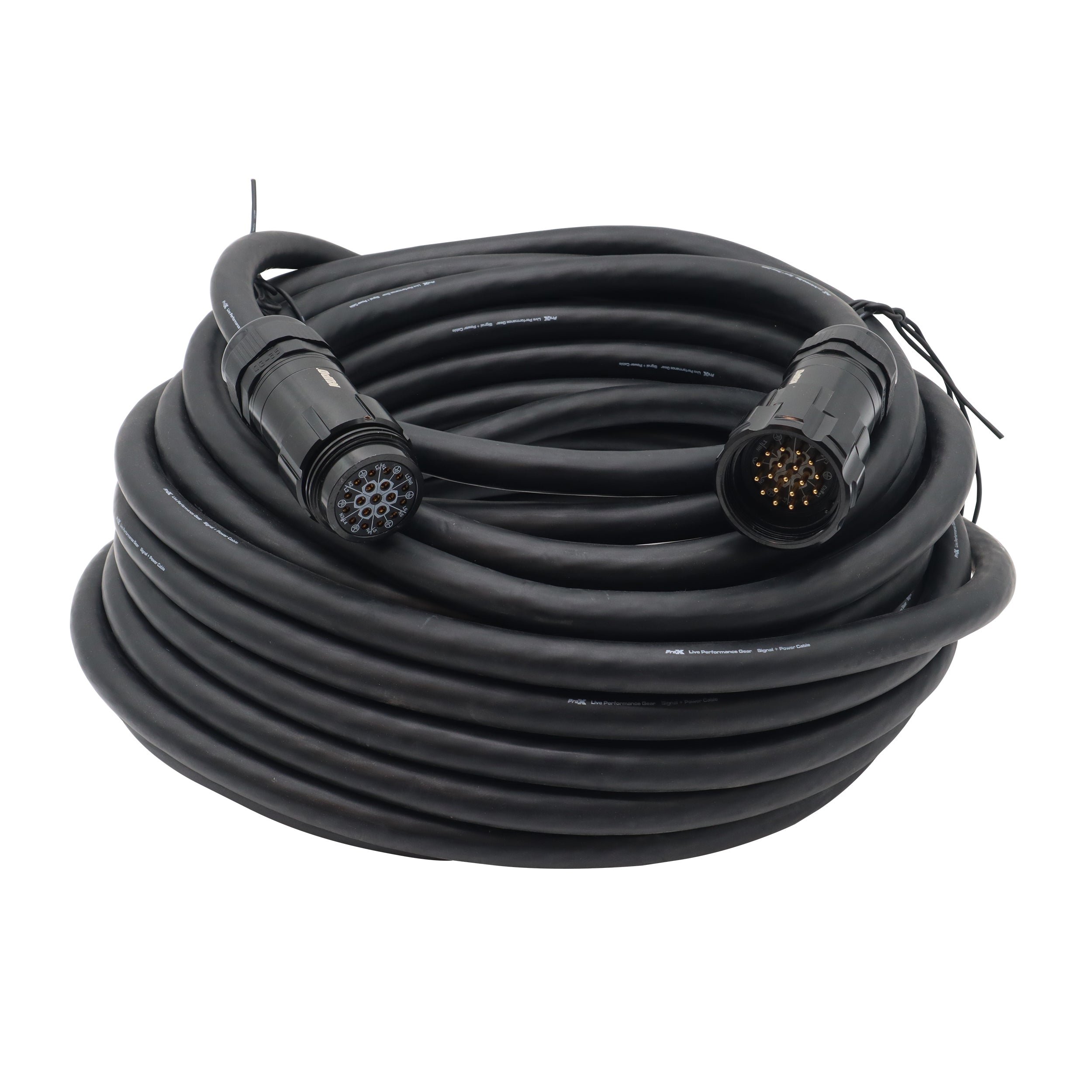 ProX Power Distribution 100Ft 19 Pin Male to Female 12 AWG Extension Cable