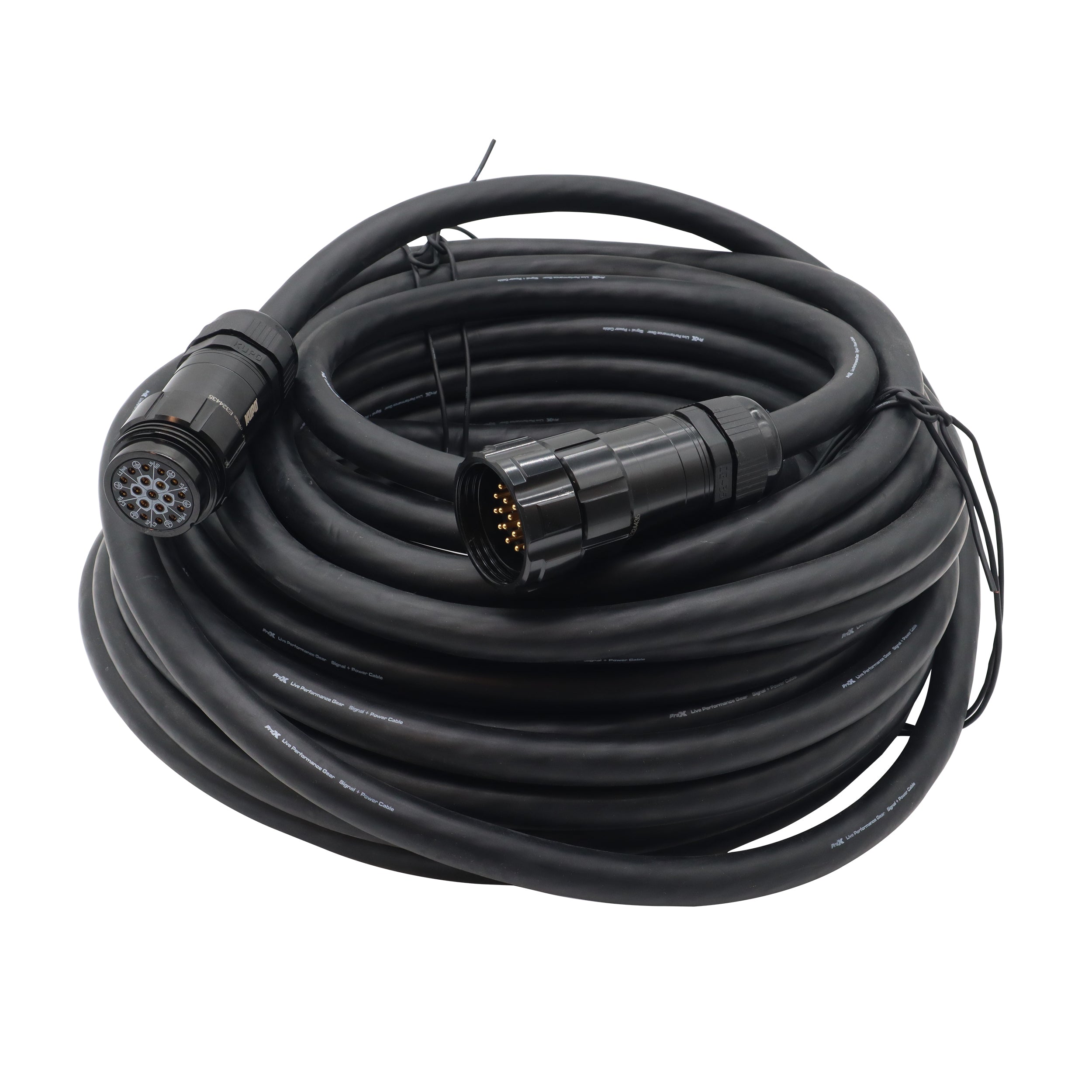 ProX Power Distribution 100Ft 19 Pin Male to Female 12 AWG Extension Cable