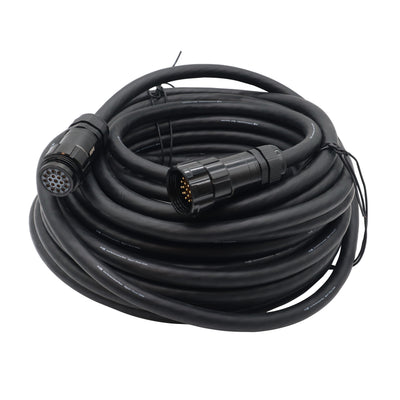 ProX Power Distribution 100Ft 19 Pin Male to Female 12 AWG Extension Cable