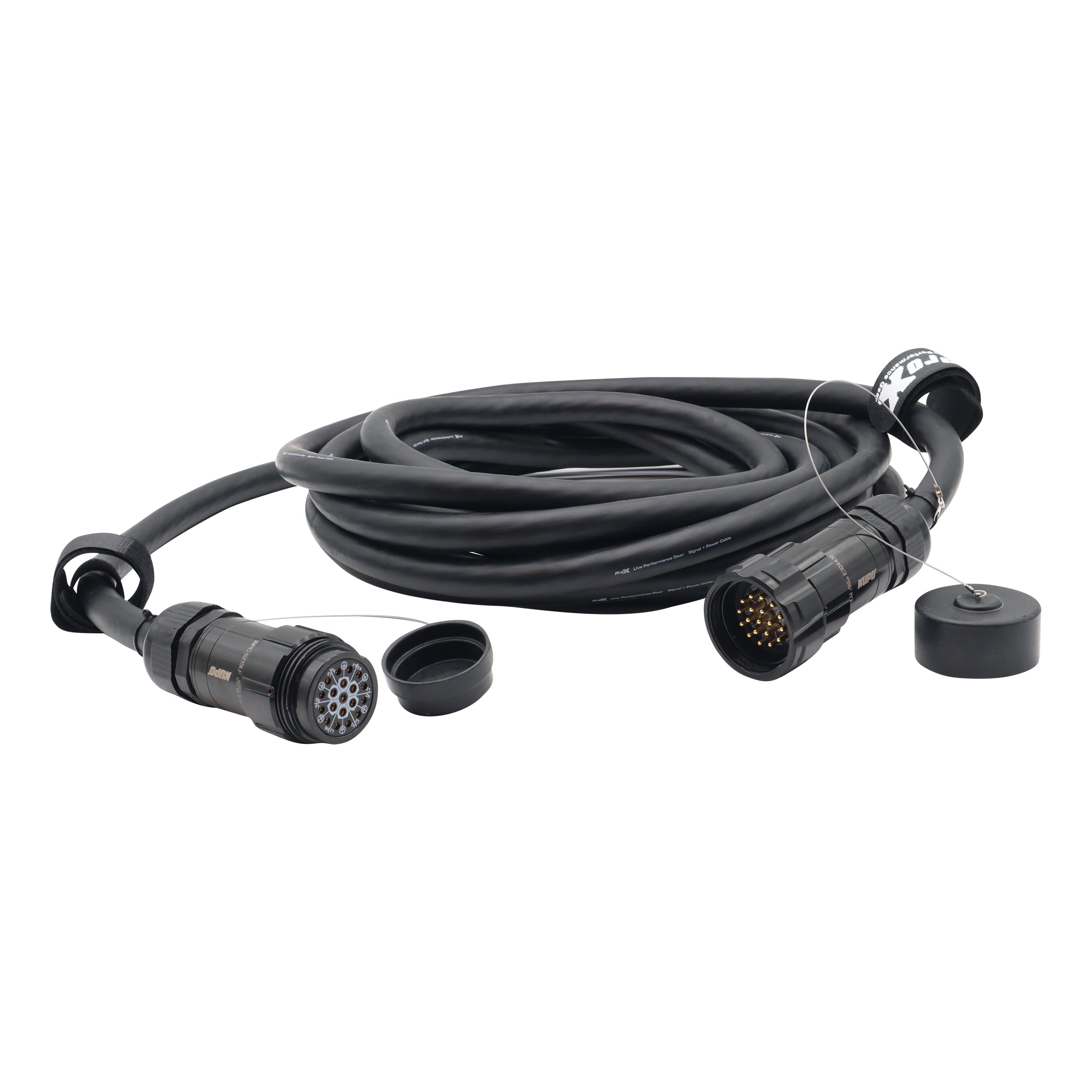 ProX Power Distribution 30Ft 19 Pin Male to Female 12 AWG Extension Cable