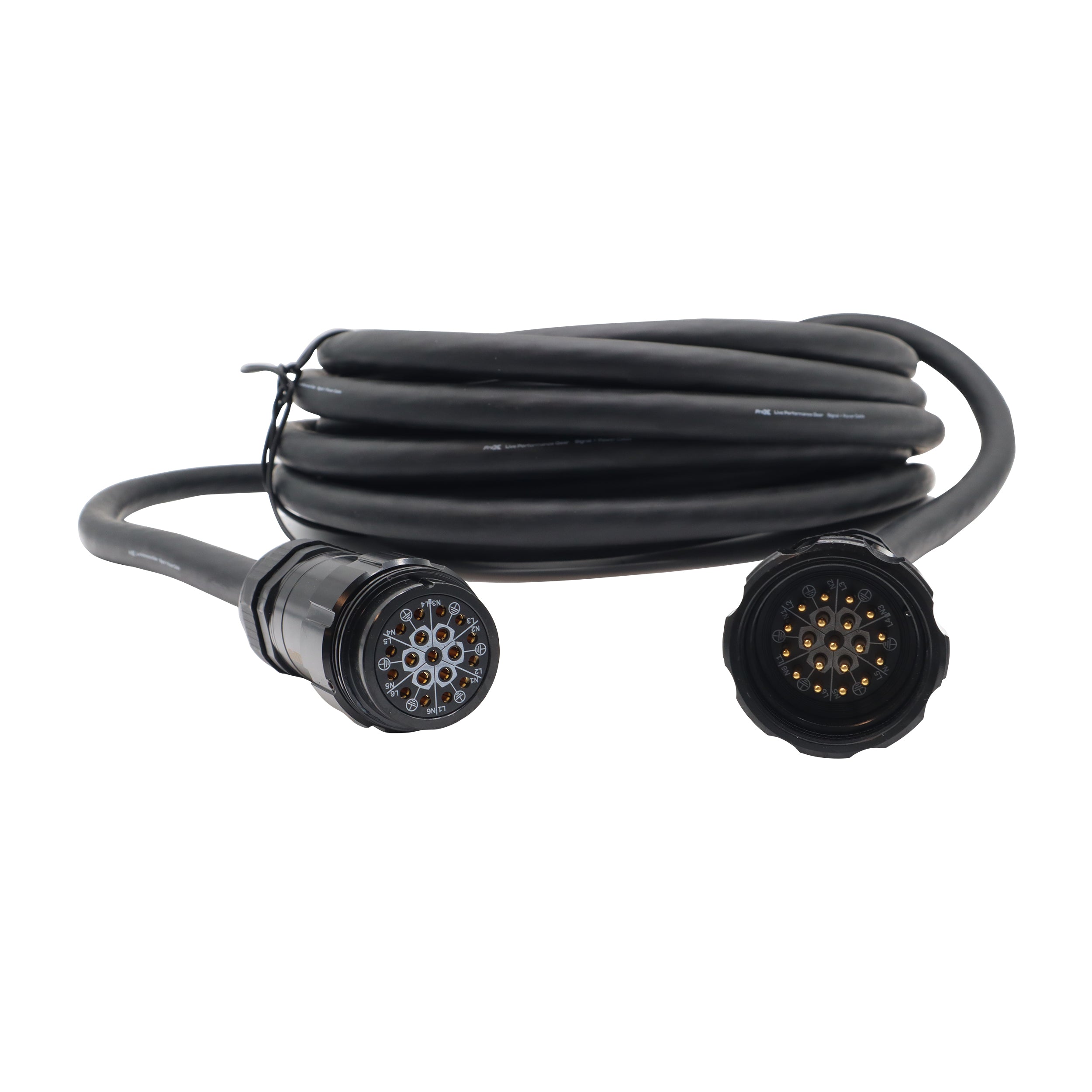 ProX Power Distribution 50Ft 19 Pin Male to Female 12 AWG Extension Cable