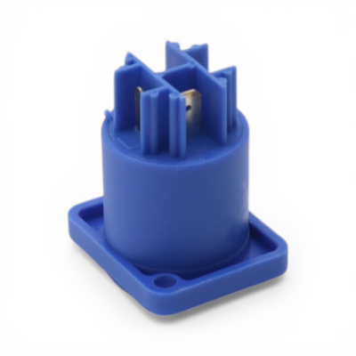 ProX Panel Mount Blue Power Connection Compatible Female Connector