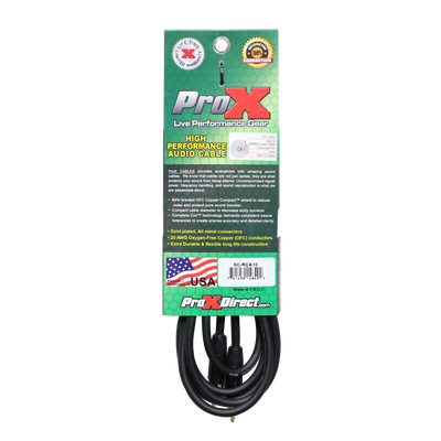 ProX 10 Ft. High Performance Audio Cable RCA to RCA
