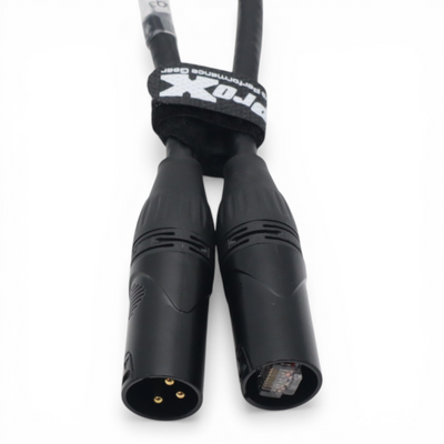 ProX 1FT RDNET XLR-M to RJ45 Cat5 / Cat6
