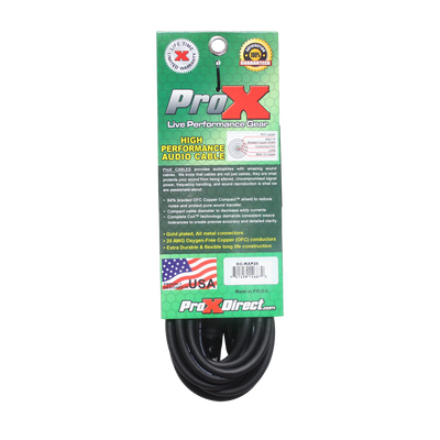 ProX 25 Ft. Unbalanced RCA to XLR3-F High Performance Audio Cable