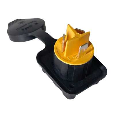 ProX Professional Waterproof Seetronic SAC3MPX Power Twist True Power Connector MALE Socket