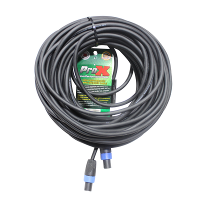 ProX 100 Ft. Speak Twist 2 Conductor 12AWG High Performance Speaker Cable