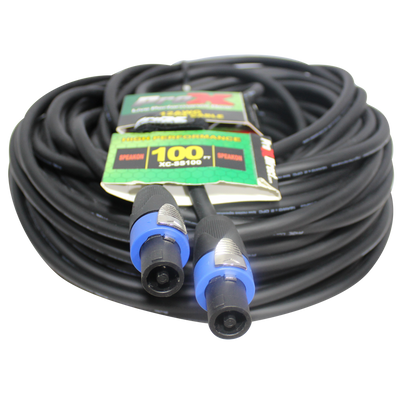 ProX 100 Ft. Speak Twist 2 Conductor 12AWG High Performance Speaker Cable