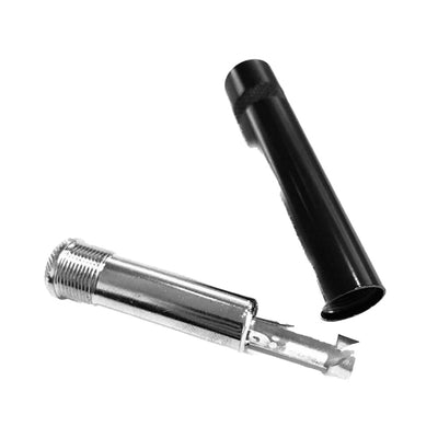 ProX 2-Pack of 1/4 in. Female Mono Instrument Jack Connector Adapter Coupler Tip