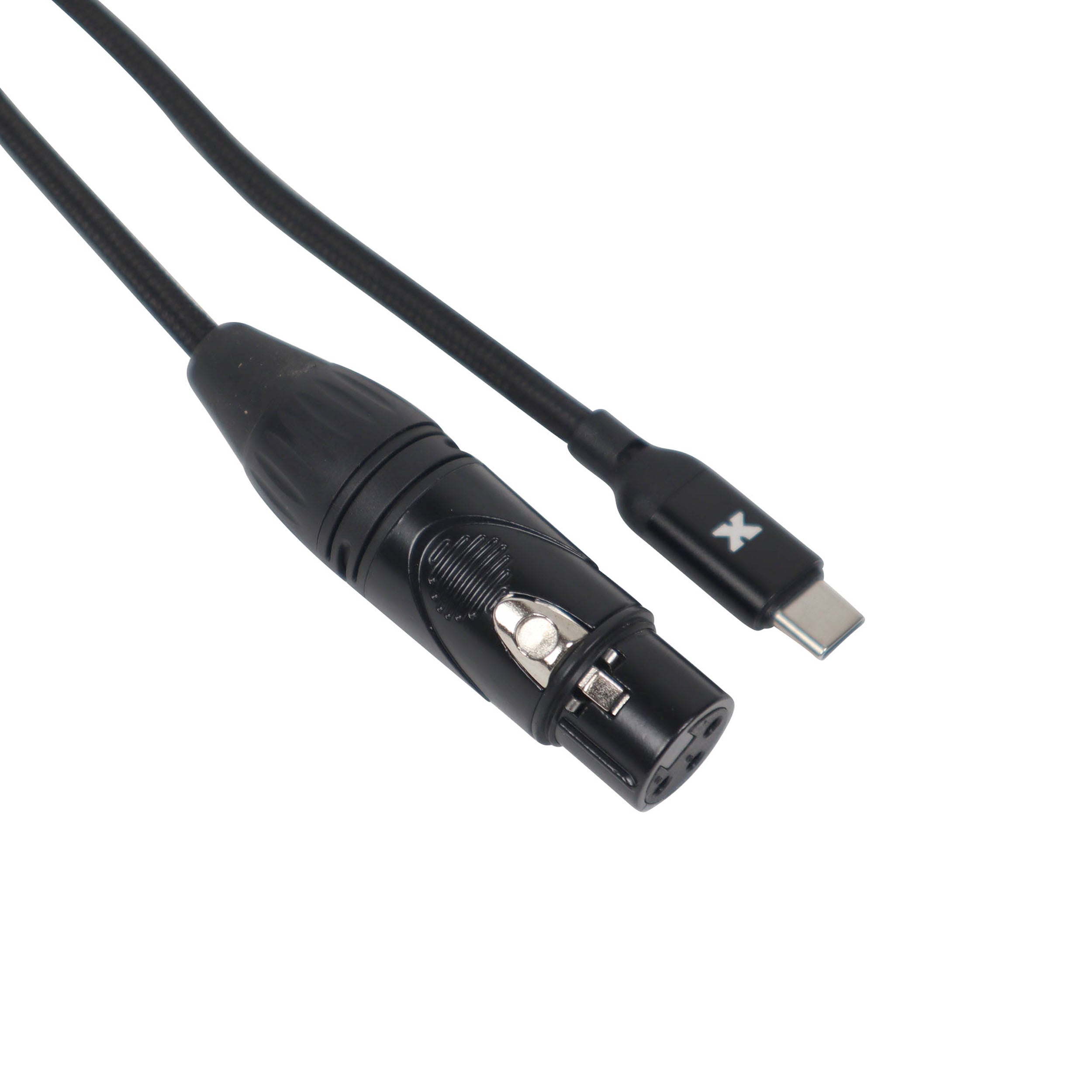 ProX 5FT USB-C to XLR Female Audio Cable – Smartphone and Laptop to Mixer, Amplifier, Powered Speaker and Console Interface