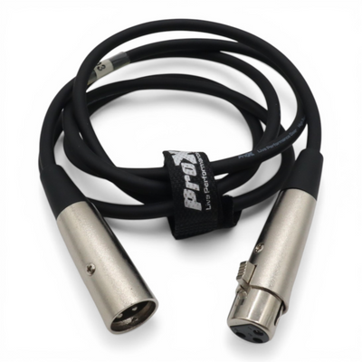 ProX 5 Ft. Balanced XLR3-F to XLR3-M Premium Audio Microphone Cable