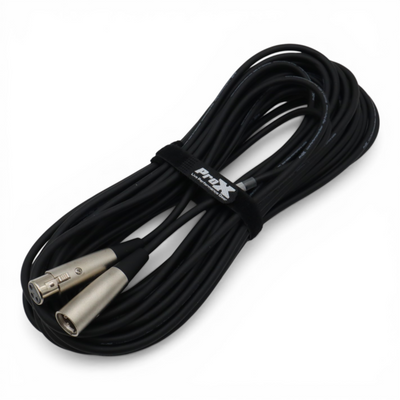 ProX 50 Ft. Balanced XLR3-F to XLR3-M Premium Audio-Microphone Cable