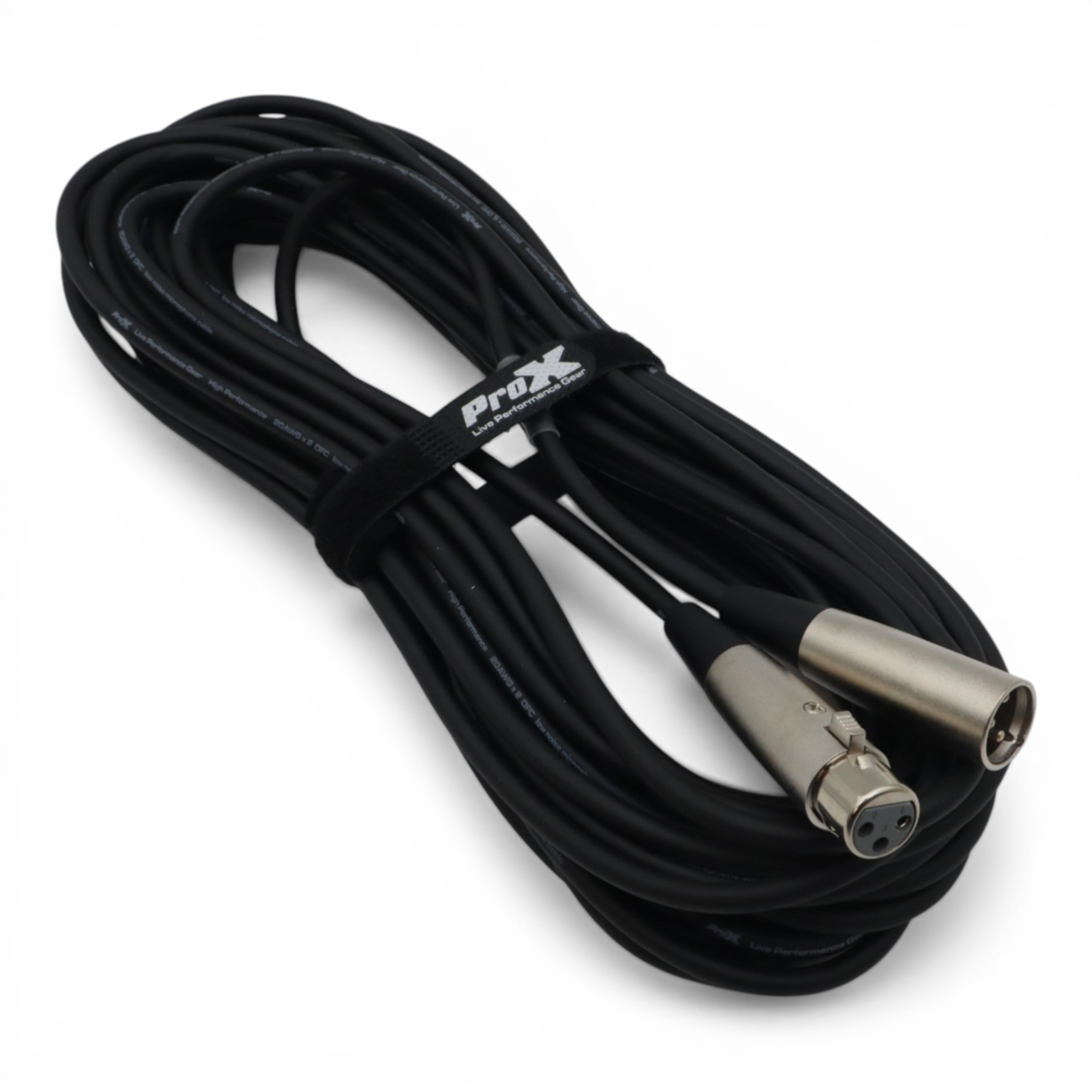 ProX 50 Ft. Balanced XLR3-F to XLR3-M Premium Audio-Microphone Cable