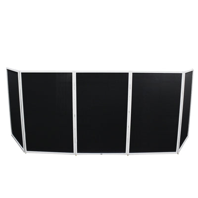 ProX 5 Panel - White Frame DJ Facade W-SS Quick Release 180° Hinges