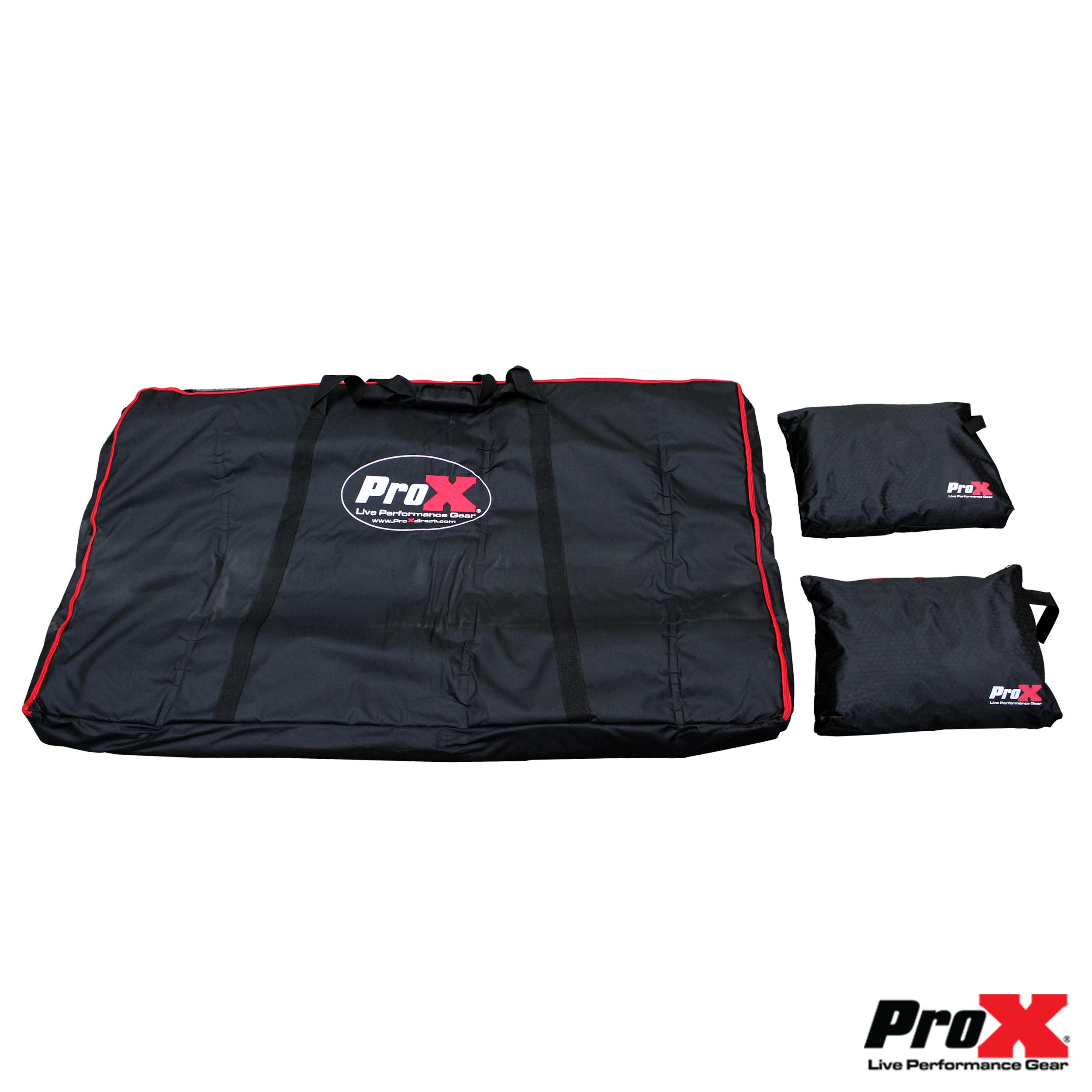 ProX 5 Panel - White Frame DJ Facade W-SS Quick Release 180° Hinges