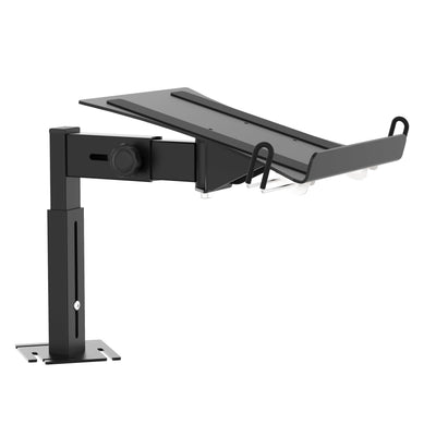 ProX BLACK Universal Side Laptop Shelf Mounting Stand for B3 DJ Table Workstation by Humpter