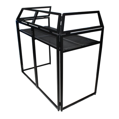 ProX Mesa MK2 DJ Facade Table Station Includes White & Black Scrims and Padded Carry Bag