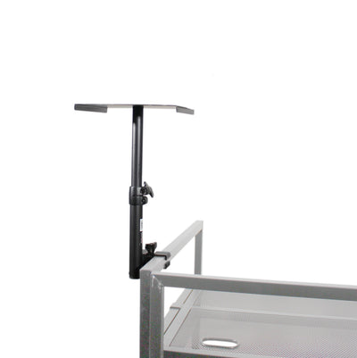 ProX Universal Studio Monitor Speaker Tray and Lighting Stand for DJ Facade