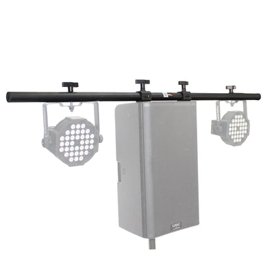 ProX 5 Ft. Universal Light Bar Mounting System for Point Source PA Speakers with Fly-points