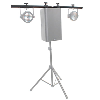 ProX 5 Ft. Universal Light Bar Mounting System for Point Source PA Speakers with Fly-points