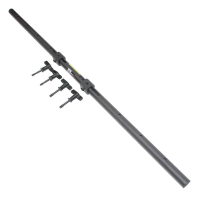 ProX 5 Ft. Universal Light Bar Mounting System for Point Source PA Speakers with Fly-points