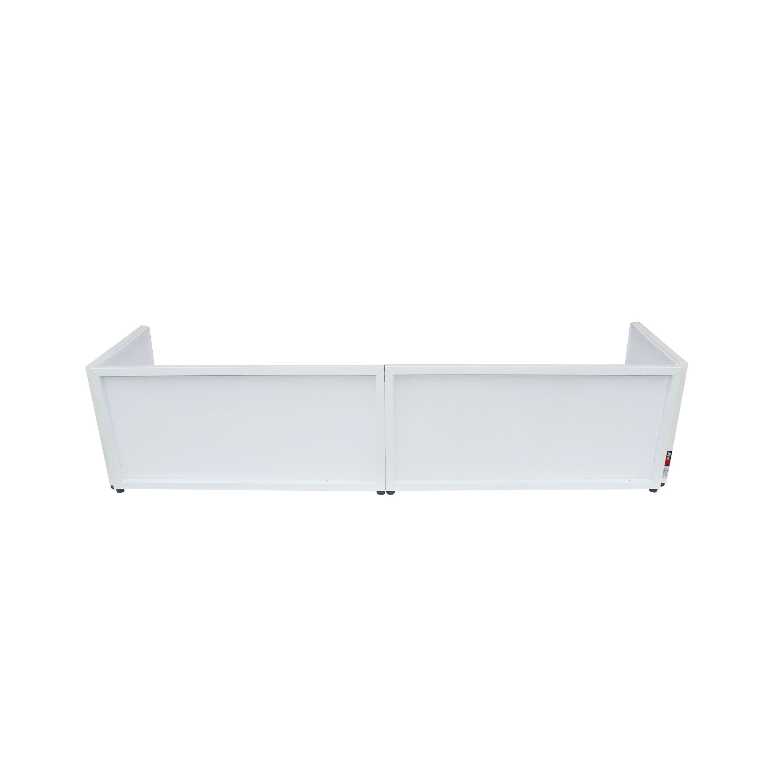 ProX Replacement Scrim Set White – For 6 FT Table Top Facade Incl. 2 Front Panels and 2 Side Panels