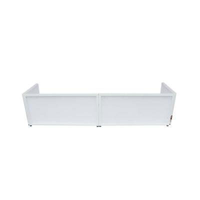 ProX Replacement Scrim Set White – For 6 FT Table Top Facade Incl. 2 Front Panels and 2 Side Panels