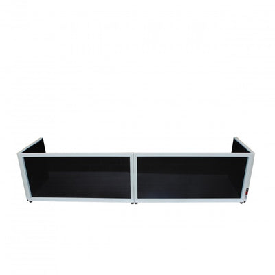 ProX Replacement Scrim Set Black – For 6 FT Table Top Facade Incl. 2 Front Panels and 2 Side Panels