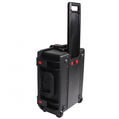 ProX UltronX Watertight Case for 12 ApeLabs MAXI Lights W-Extendable Handle and Wheels