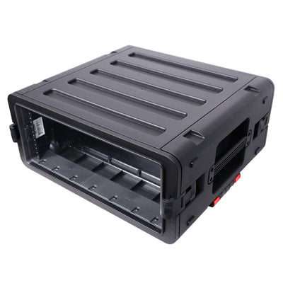 ProX UltronX 4U Rack Air Tight Water Sealed ABS Case with Retractable Pull Out Handle and Wheels
