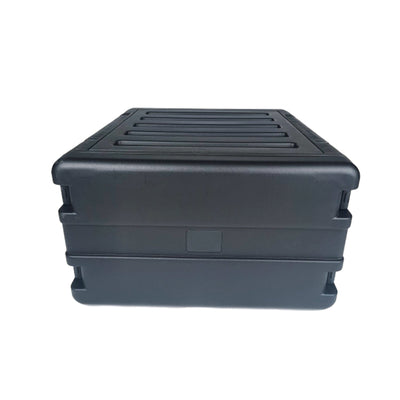 ProX UltronX 6U Rack Air Tight Water Sealed ABS Case with Retractable Pull Out Handle and Wheels
