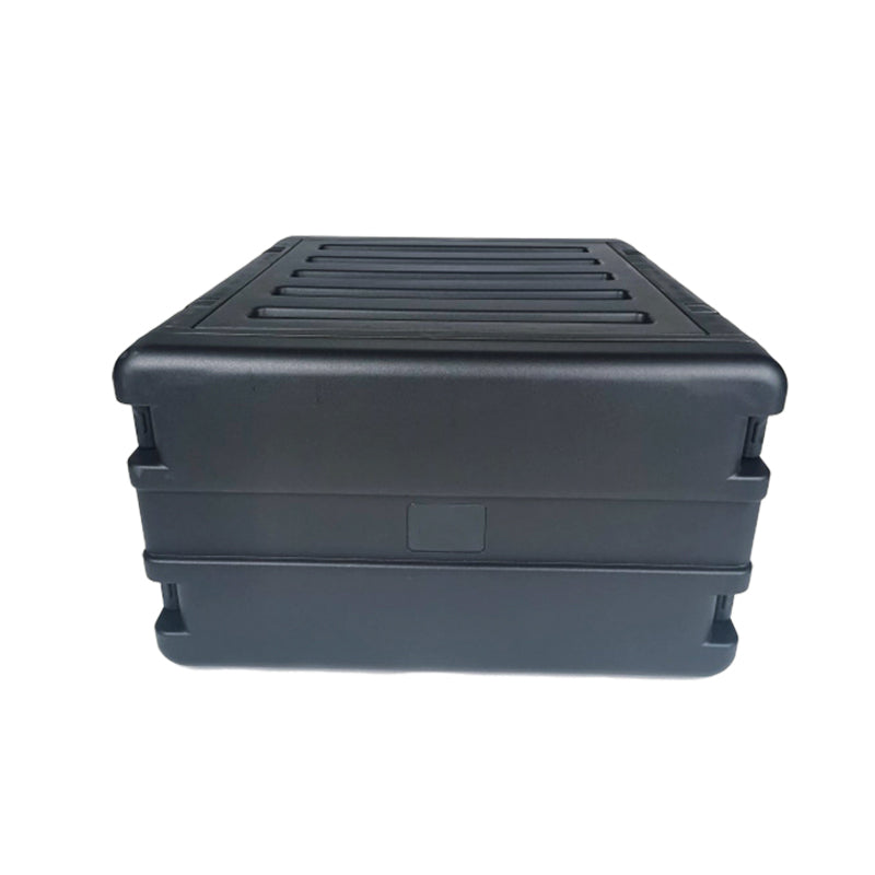 ProX UltronX 6U Rack Air Tight Water Sealed ABS Case with Retractable Pull Out Handle and Wheels