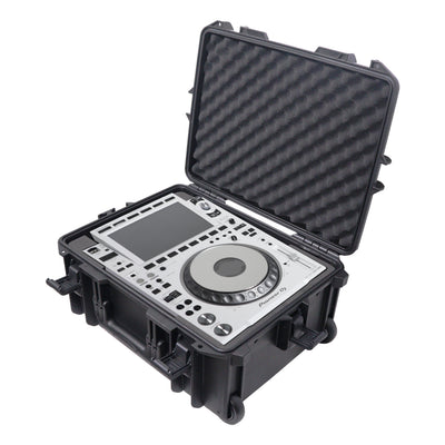 ProX UltronX Watertight Case Holds Pioneer CDJ-3000 Yamaha DM3 / 12" Mixers with Handle and Wheels