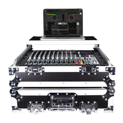 ProX 10U Top Mount 19" Slanted Mixer Case