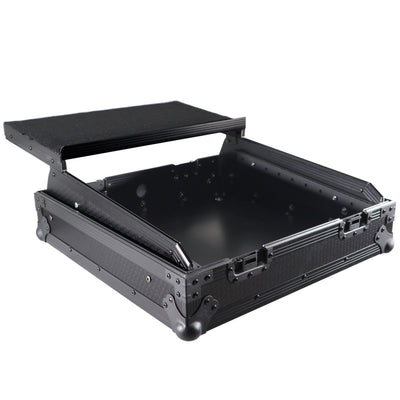 ProX 10U Top Mount 19" Slanted Black on Black Mixer Case