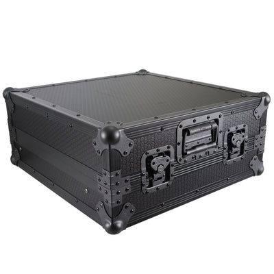 ProX 10U Top Mount 19" Slanted Black on Black Mixer Case