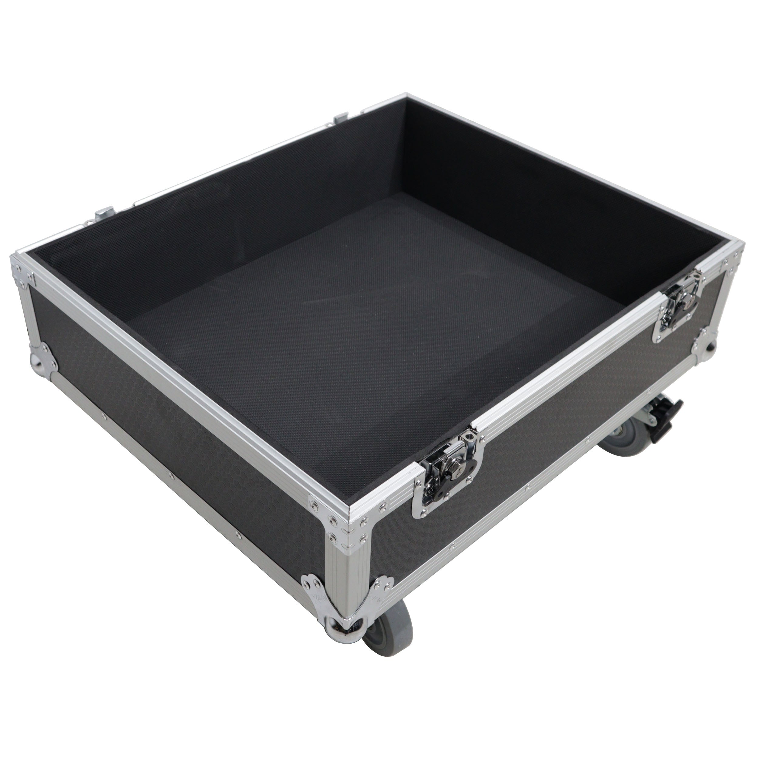 ProX Universal ATA Line Array Speakers Flight Case For (2) QSC LA108 / RCF HDL 28A HDL10A – Int Dim 25x25x21 in.