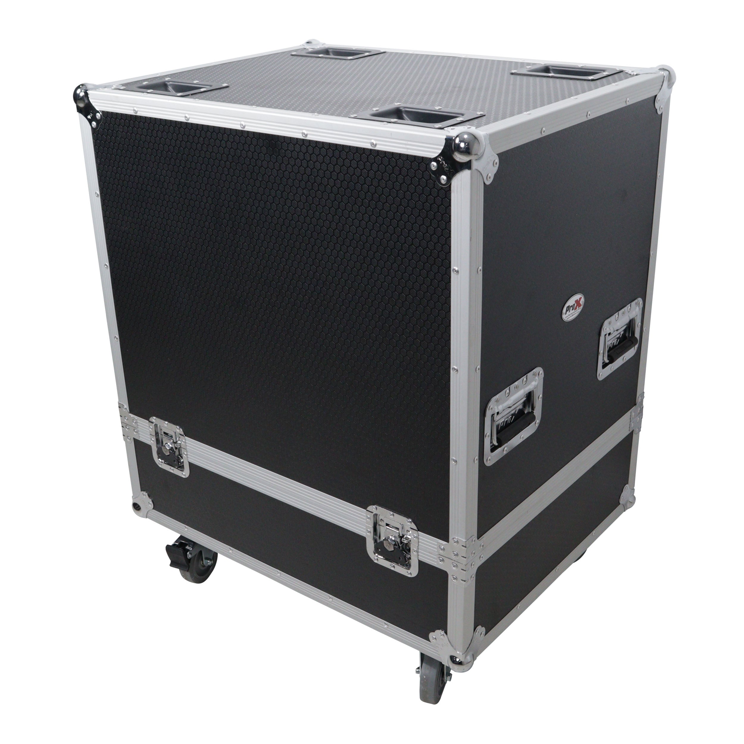 ProX Universal ATA Single Line Array Sub Speaker Flight Case fits RCF SUB 8004-AS 9004-AS and similar size speakers 29x29x22 in.