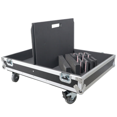 ProX Universal ATA Dual Speaker Flight Case for DAS Vantec-118A, EVENT-115A, BassBoss SV9 and similar size speakers