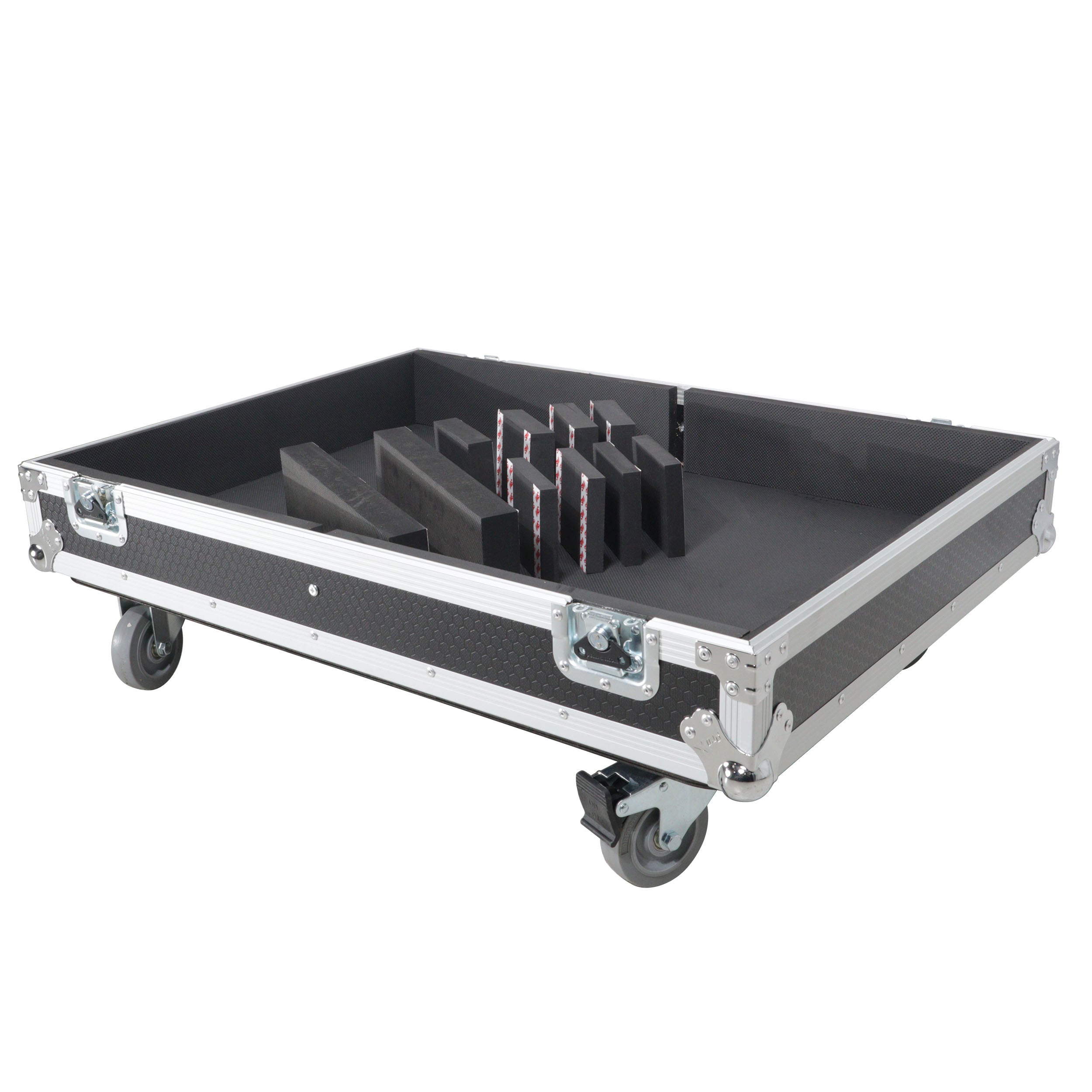 ProX Universal ATA Dual Speaker Flight Case for DAS Vantec-118A, EVENT-115A, BassBoss SV9 and similar size speakers
