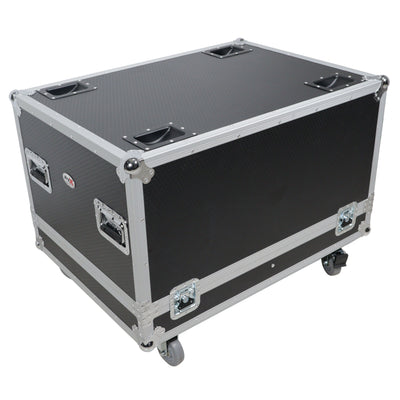 ProX Universal ATA Dual Speaker Flight Case for DAS Vantec-118A, EVENT-115A, BassBoss SV9 and similar size speakers