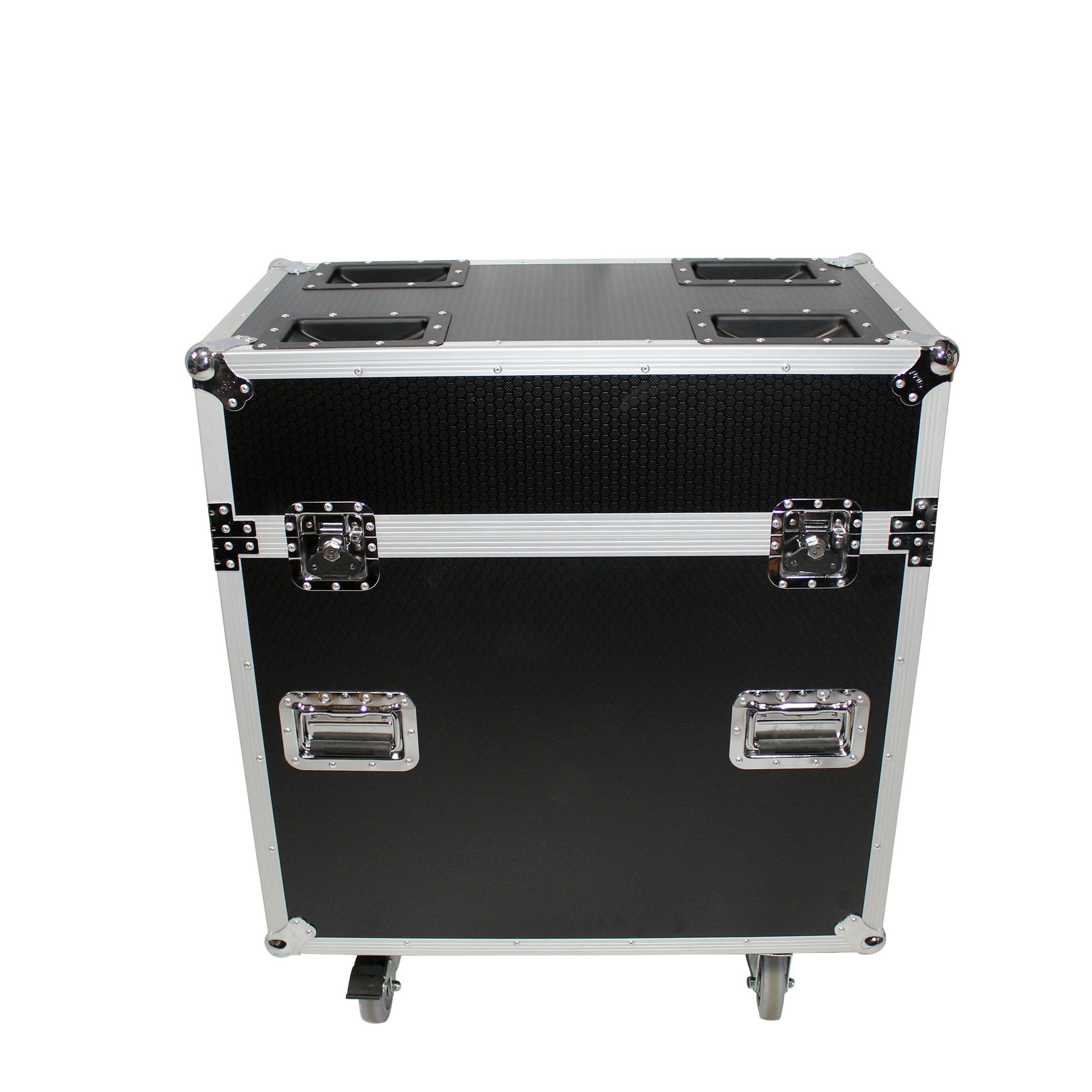 ProX ATA Flight Style Road Case 30" in. Aluminum 8mm F34 F32 F31 Truss Base Plates - Fits 6x
