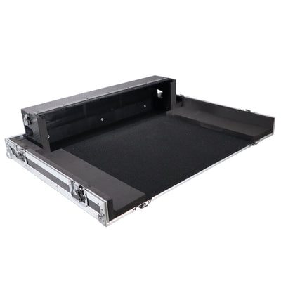 ProX ATA Digital Audio Mixer Flight Case for Allen & Heath AVANTIS Console with Doghouse compartment and Caster wheels