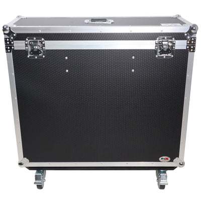 ProX ATA Digital Audio Mixer Flight Case for Allen & Heath AVANTIS Console with Doghouse compartment and Caster wheels