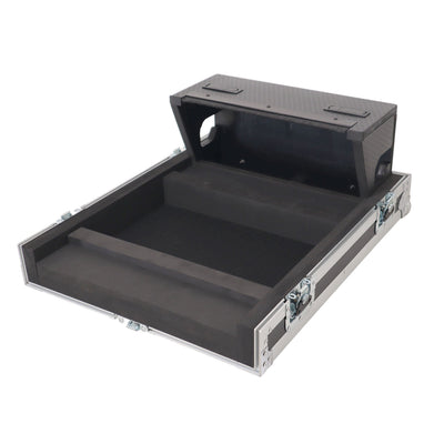 ProX ATA Digital Audio Mixer Flight Case for Allen & Heath QU5 Console with Doghouse compartment and 4x Caster wheels