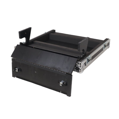 ProX ATA Digital Audio Mixer Flight Case for Allen & Heath QU6 Console with Doghouse compartment and 4x Caster wheels